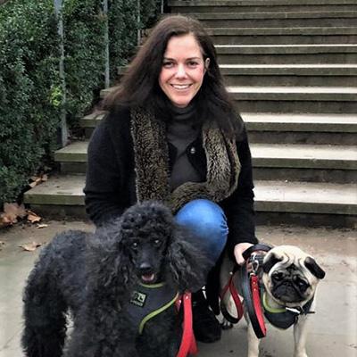 Ros, Barney and Travis by steps